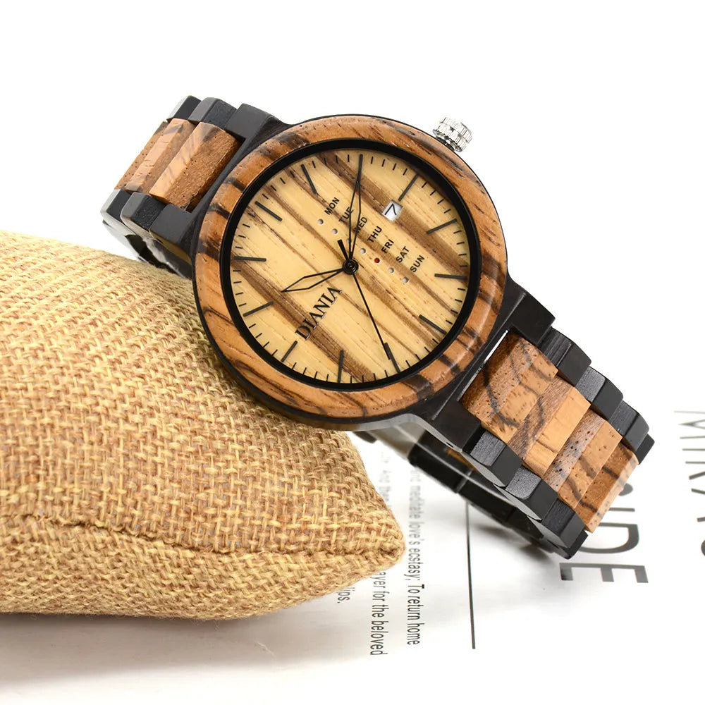 Corberà black sandalwood and zebrawood leaning on cushion