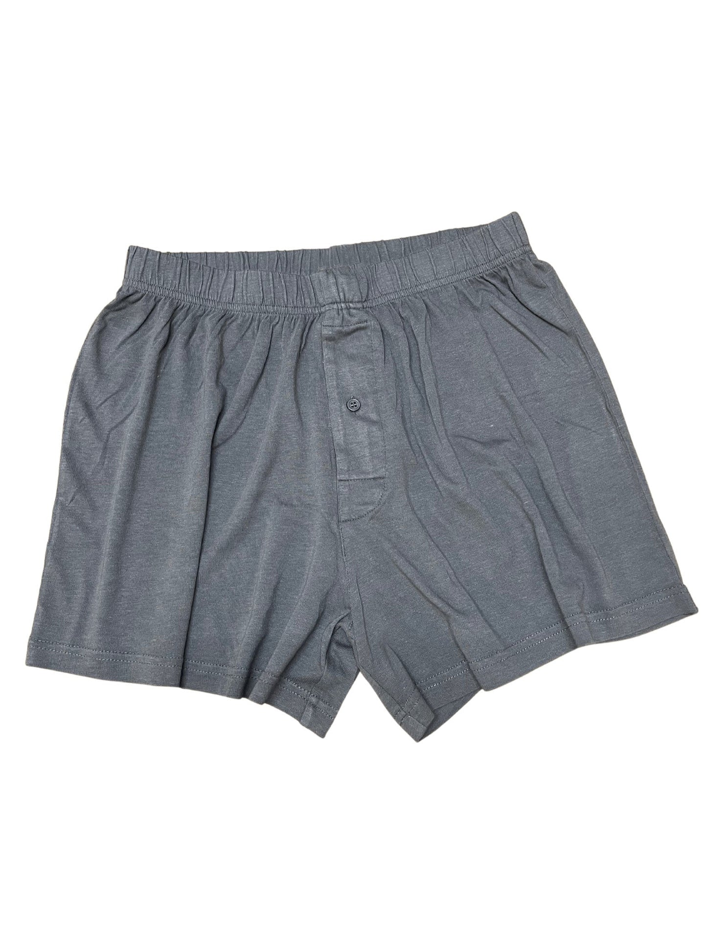Men's Bamboo Boxer Shorts – 5 Pack, Charcoal Grey