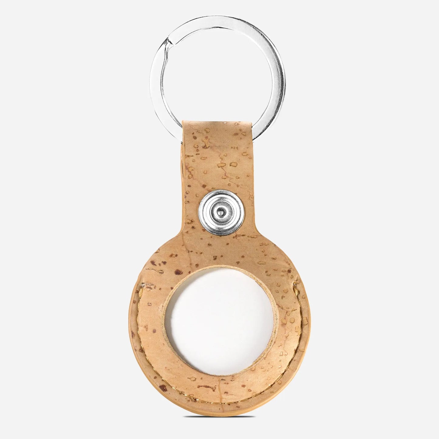 Apple用AirTagキーチェーン | コルク製