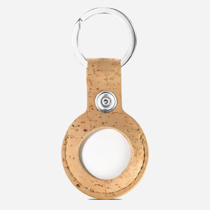 Apple用AirTagキーチェーン | コルク製