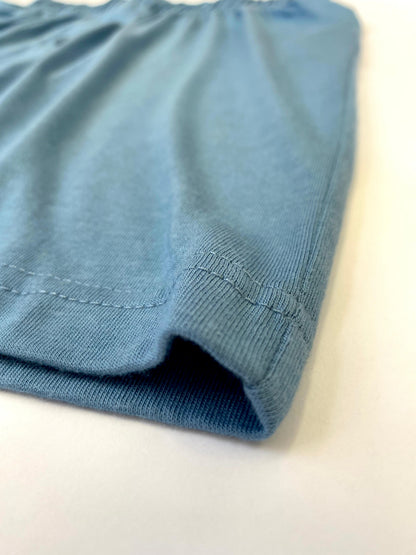 Men's Bamboo Boxer Shorts – 5 Pack, Steel Blue