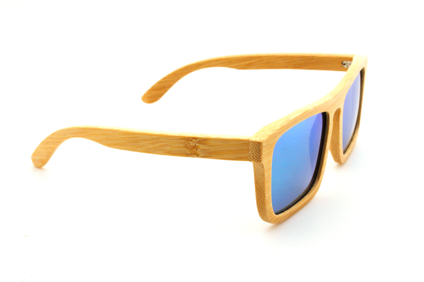 Teixereta bamboo wood sunglasses view from the right