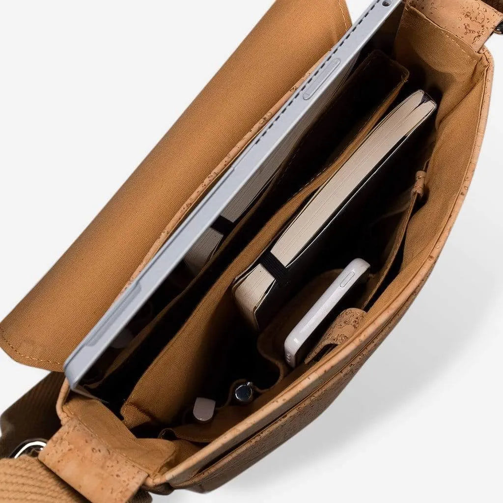 Cork Vegan Briefcase Medium