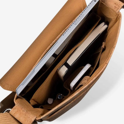 Cork Vegan Briefcase Medium