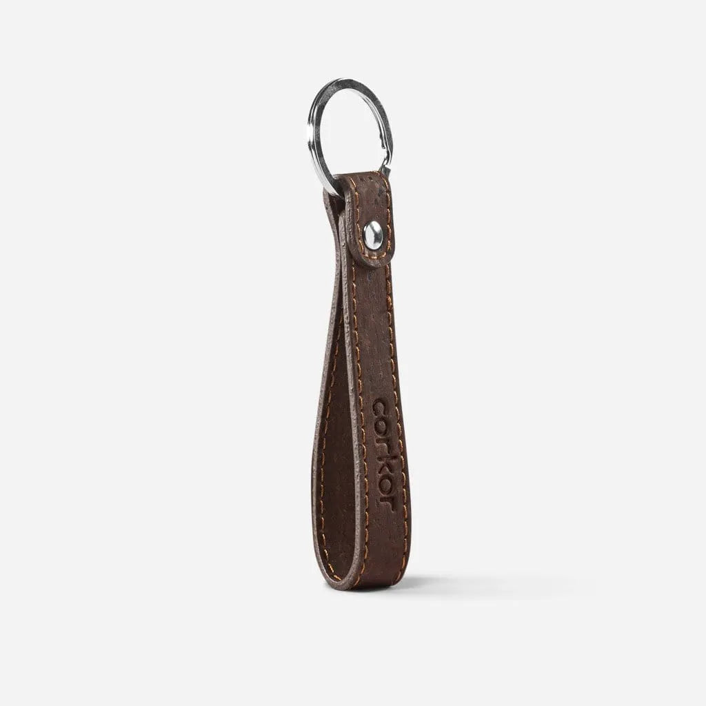 Corkor Vegan Key Chain Brown