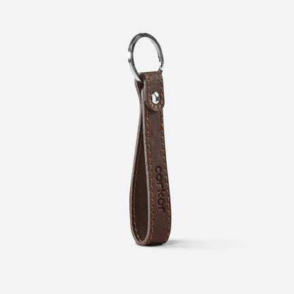 Corkor Vegan Key Chain Brown