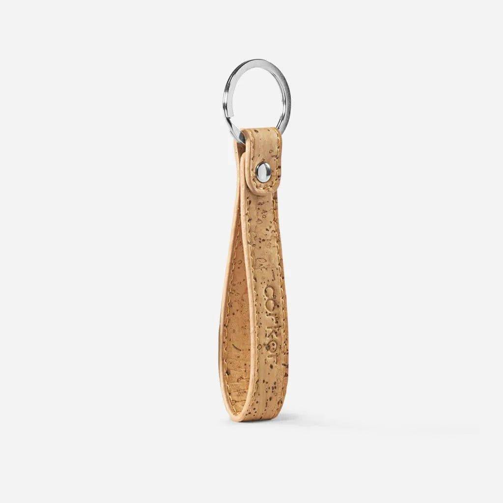 Corkor Vegan Key Chain Light Brown