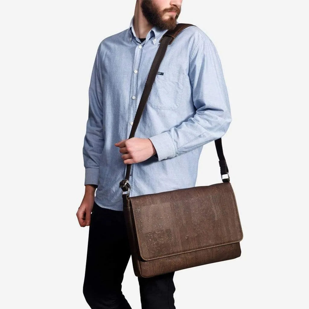 Corkor Vegan Messenger Bag