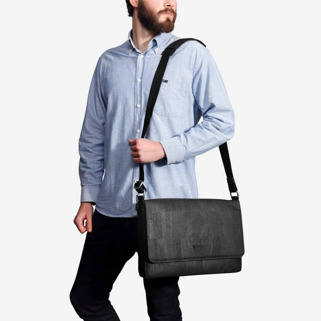 Corkor Vegan Messenger Bag