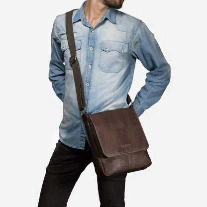 Corkor Vegan Messenger Bag Medium