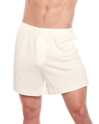 Men's Bamboo Boxer Shorts – Bamboo Viscose, Organic Cotton, Button Fly