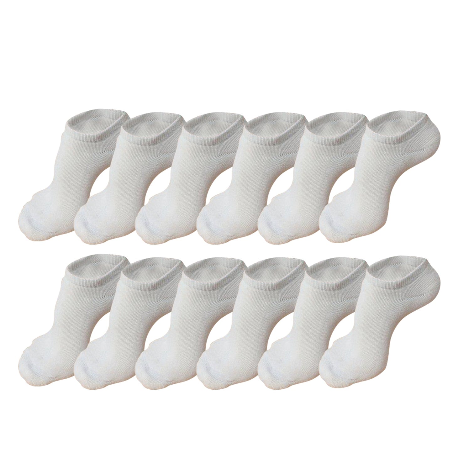 No Look Sport Bamboo Viscose Socks – Natural (Ankle / No-Show Style)
