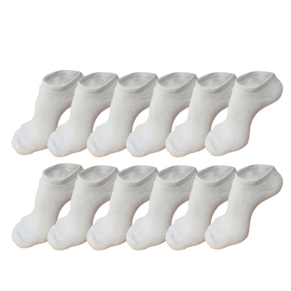 No Look Sport Bamboo Viscose Socks – Natural (Ankle / No-Show Style)